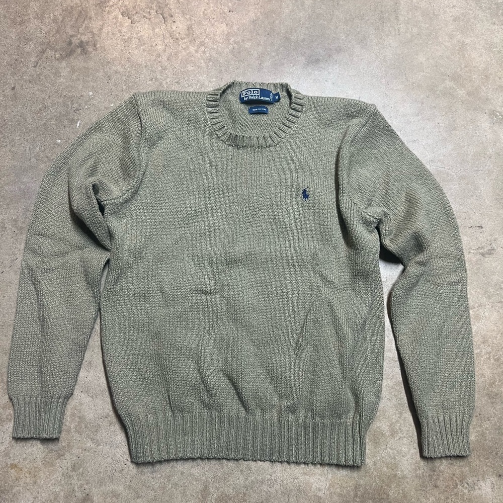 Vintage Polo Ralph Lauren Green Sweater